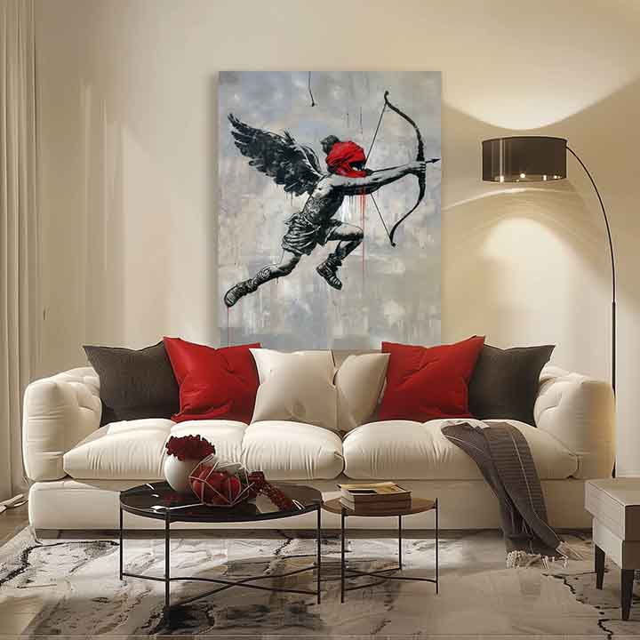 Obraz Cupid's Aim na plátne | Akrylové detaily