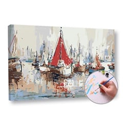 Maľovanie podľa čísel LODE – nízka náročnosť | rôzne rozmery a možnosť rámovania