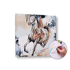 Maľovanie podľa čísel KONE – stredná náročnosť | rôzne rozmery a možnosť rámovania