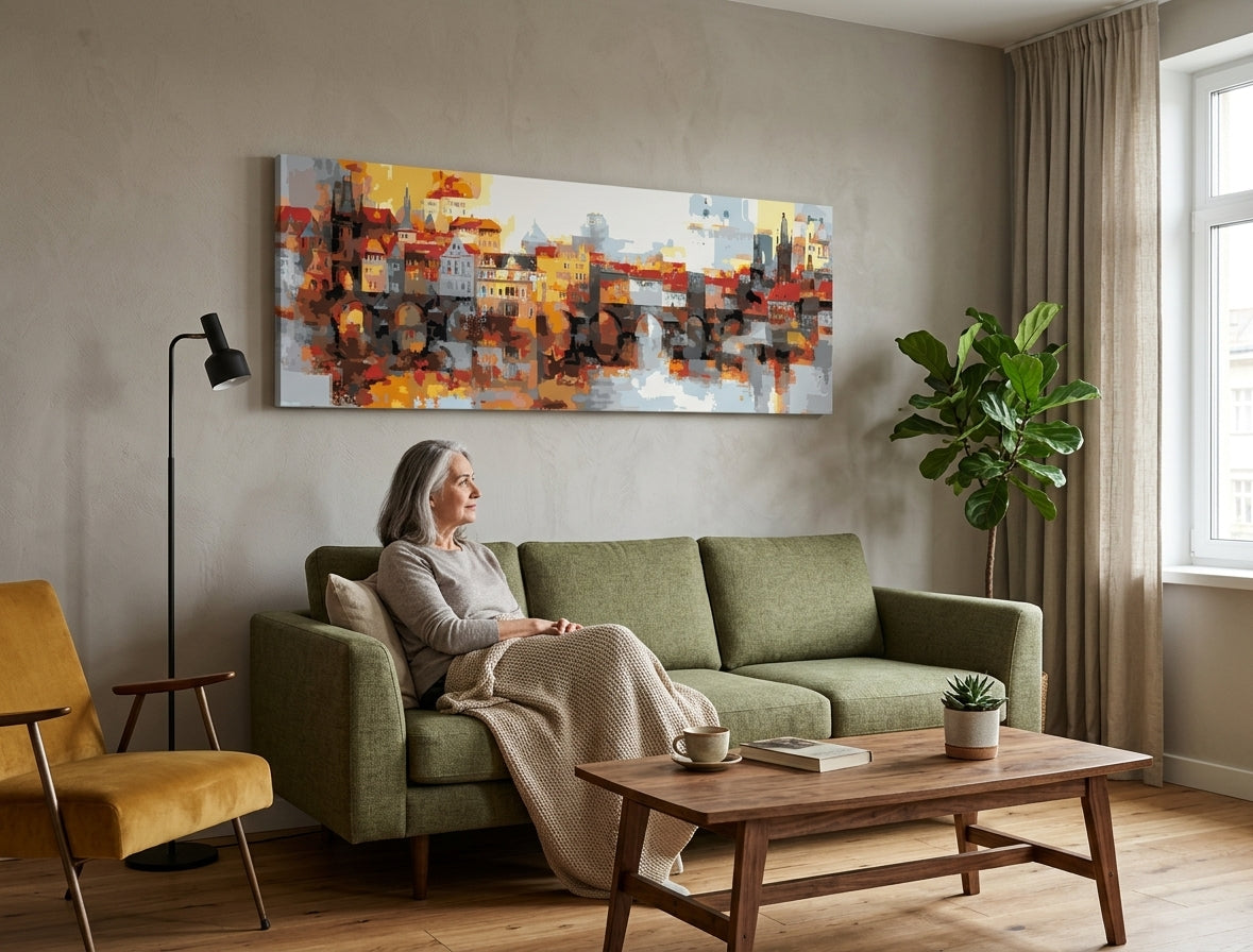 VÝCHODNE OD SLNKA V MESTE - interior presentation