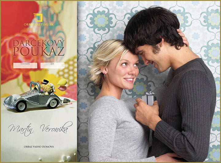 SVADOBNÝ - darčekový POUKAZ | rôzne hodnoty poukazu
