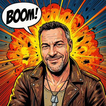 Komiks v štýle 80. rokov