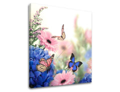 Obraz na stenu RUŽOVÉ KVETY_153-12 | rôzne rozmery