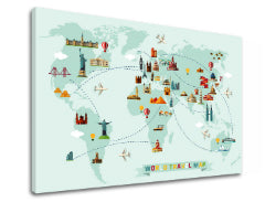 Obraz na stenu MAPY_012 | rôzne rozmery