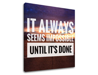 Motivačný obraz na stenu o vytrvalosti_002 | rôzne rozmery