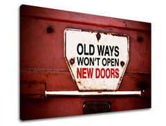 Motivačný obraz na stenu Old ways_001 | rôzne rozmery