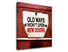 Motivačný obraz na stenu Old ways_002 | rôzne rozmery