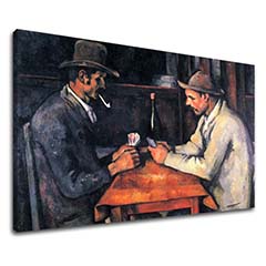 Obraz na plátne Paul Cézanne - Hráči kariet | rôzne rozmery