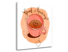 Obraz na stenu s textom Good morning | rôzne rozmery
