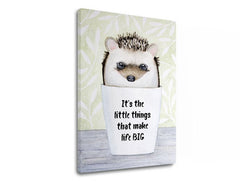 Obraz na stenu s textom Its the little things | rôzne rozmery