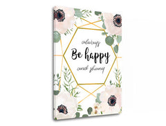 Obraz na stenu s textom Always be happy | rôzne rozmery