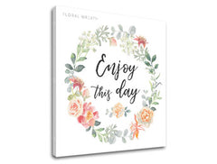 Obraz na stenu s textom Enjoy this day | rôzne rozmery