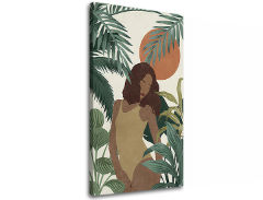 Obraz na plátne ŽENA V PRÍRODE 001 | rôzne rozmery
