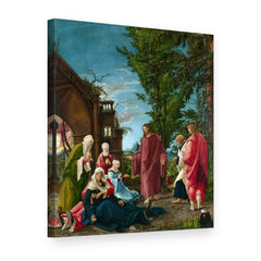 Obraz Kristus sa lúči s matkou – Albrecht Altdorfer na plátne, 3D pohľad