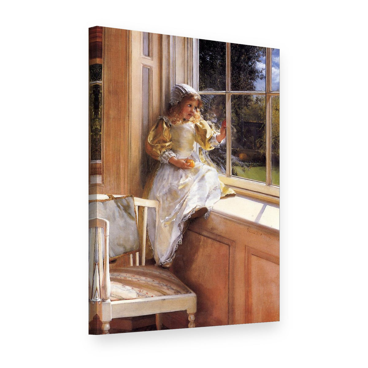 Obraz Slnečný svit – Lawrence Alma-Tadema na plátne, 3D pohľad