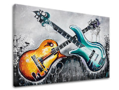 Obraz na plátne GITARY 1 dielny XOBAM041E1 | rôzne rozmery