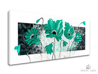Autorská reprodukcia na plátne KVETY XOBAM012E1 | rôzne rozmery