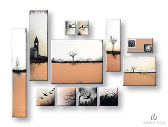 Autorská reprodukcia na plátne KRAJINA XOBAM015E12 | rôzne rozmery