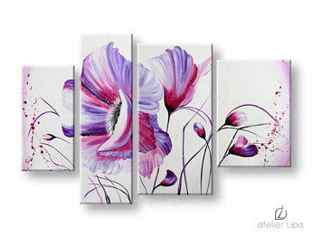 Autorská reprodukcia na plátne KVETY XOBDO118D4 | rôzne rozmery