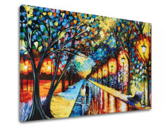 Autorská reprodukcia na plátne MESTO | rôzne rozmery