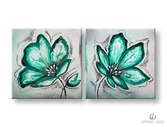 Autorská reprodukcia na plátne KVETY XOBFB520E2 | rôzne rozmery