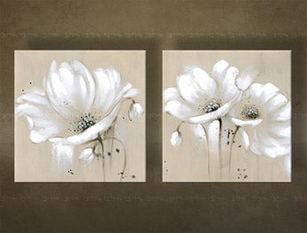 Maľovaný obraz na stenu KVETY | rôzne rozmery