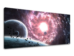 Obraz na stenu PANORÁMA VESMÍR | rôzne rozmery