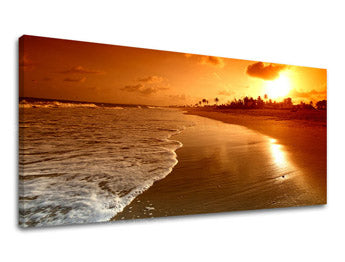 Obraz na stenu PANORÁMA ZÁPAD SLNKA | rôzne rozmery