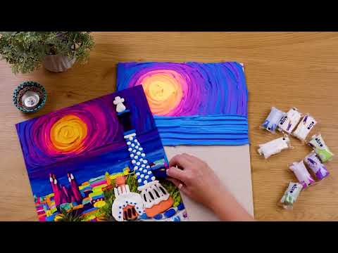 OKTO kreatívna 3D sada "Park Guell v Barcelone" 30 x 40 cm