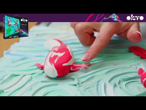 OKTO kreatívna 3D sada “Ryby” 30 x 40 cm