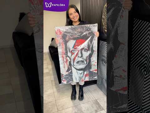 Obraz Davida Bowieho - Ikona hudby a štýlu 60x90 cm