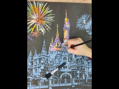 Kúzelný stierací obraz - Japan - 75x52 cm