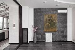 Obraz na plátne VIRGIN AND CHILD WITH SAINT ANNE– Leonardo Da Vinci | rôzne rozmery