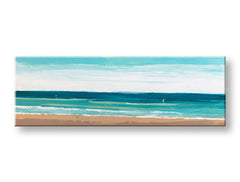 Maľovaný obraz na stenu MORE  150x50 cm