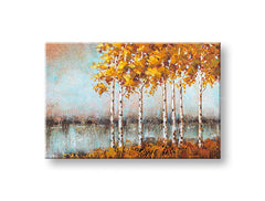 Maľovaný obraz na stenu STROMY  90x60 cm