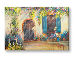 Maľovaný obraz na stenu DEŇ VO FLORENCII 90x60 cm