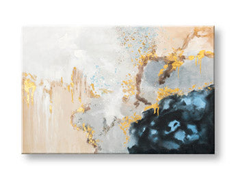 Maľovaný obraz na stenu ABSTRAKT  90x60 cm