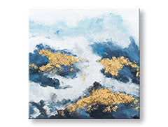 Maľovaný obraz na stenu ABSTRAKT 70x70 cm