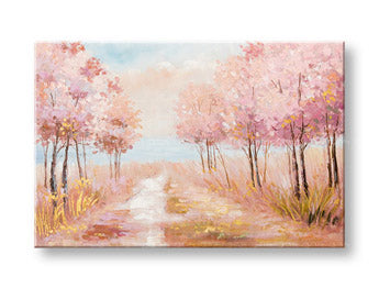 Maľovaný obraz na stenu STROMY  60x90 cm
