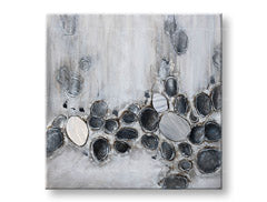 Maľovaný obraz na stenu ABSTRAKT  100x100 cm