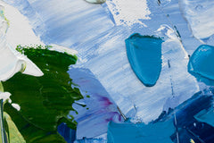 Maľovaný obraz na stenu STROMY  140x70 cm