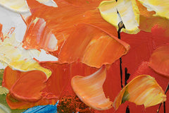 Maľovaný obraz na stenu STROMY  140x70 cm