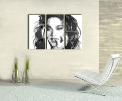 Ručne maľovaný POP Art obraz MADONNA | rôzne rozmery