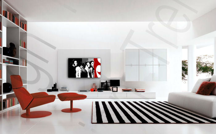 Ručne maľovaný POP Art obraz Beatles | rôzne rozmery