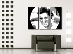 Ručne maľovaný POP Art obraz ELVIS | rôzne rozmery