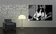 Ručne maľovaný POP Art obraz Slash | rôzne rozmery