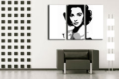 Ručne maľovaný POP Art obraz Elizabeth Taylor | rôzne rozmery