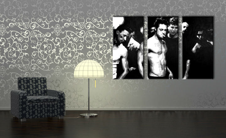 Ručne maľovaný POP Art obraz Fight Club | rôzne rozmery