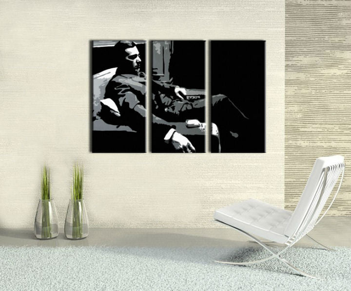 Ručne maľovaný POP Art obraz GODFATHER | rôzne rozmery