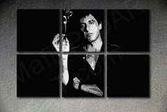 Ručne maľovaný POP Art obraz SCARFACE-AL PACINO 6 dielny  XXL Akcia al8 | rôzne rozmery